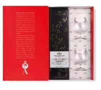 Cofanetto Deluxe -ANDREA DA PONTE- Grappa Unica Gran Riserva millesimata invecchiata 10 anni + 2 cognachini serigrafati