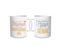 Cofanetto duo tazze mamma papà genial