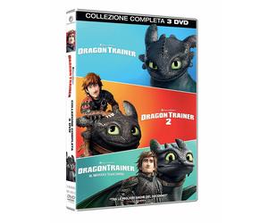 COFANETTO DVD - DRAGON TRAINER COLLECTION TRILOGIA 1 2 3 - Nuovo