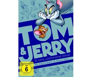 COFANETTO DVD - TOM E JERRY DELUXE EDITION ANNIVERSARIO 70 ANNI (2 DVD) - Nuovo