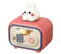 Cofanetto educativo per cofanetto sicuro automatico con codice | Banca di sicurezza per Natale e casa, 4-10 anni, ragazze e