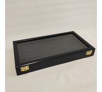 Cofanetto espositore per conchiglie fossili coltelli o altro (BLK-B2)