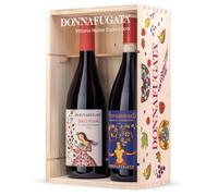 Cofanetto in Legno "Nuove Nuove Esperienze" -DONNAFUGATA- BELL’ASSAI 2019 + FLORAMUNDI 2018 0,750 ml