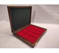 Cofanetto in legno per monete medaglie, anche personalizzabile
