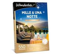 WONDERBOX- Cofanetto Regalo - Mille & Una Notte Spa e Gourmet - 1 tra 2605 Soggiorni per 2 Persone a Scelta tra 2 Notti con Colazioni e 2 Cene - Regalo Speciale