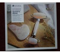 Cofanetto Natura E Scoperta Duo Massaggio Roll On E Gua Sha Quarzo Rosa Nuovo