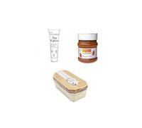 Cofanetto pan di spezie 2 stampi legno 24 cm