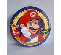 Cofanetto Penne BIC 4 Colori Evidenziatori Colla Super Mario Esclusivo Francia
