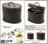 Cofanetto Pirata Freibeuter MAXI SAFE 3149 23x17x18Cm Rotondo