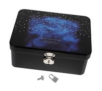 Cofanetto Porta Oggetti Contenitore in Banda Stagnata Organizzatore Di File