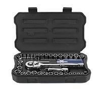 COFANETTO PRESE CR-V 1/4-INCH E 3/8-INCH CON CHIAVE A CRICCETTO A SGANCIO RAPIDO