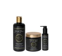 Cofanetto Prestige Capillaire GAMME STIMULATE - Trio Shampoo + Maschera + Siero + Spazzola capelli Brushing in omaggio - Olio di ricino - Noïa HAIR