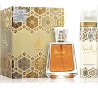 Cofanetto Raghba Lattafa composto da Eau de Parfum da 100 ml e Deodorante da 25 ml