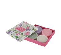 Cofanetto regalo 4 saponette Botanique rosa