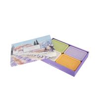 Cofanetto regalo 4 saponette profumate Luxe multicolore