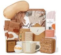 Cofanetto Regalo Addio Collega Donna Cambio Lavoro Idee Regalo Donna con Portagioie Calzini Mascherina Portachiavi Aromaterapia Tazza Bomba da Bagno e Sapone Perfetto per Pensione Nuovo Lavoro