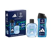 Cofanetto regalo adidas UEFA Champions League Match Day con Eau de Toilette(100ml) e Docciaschiuma (250ml)