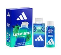 Cofanetto regalo adidas Vibes con Energy Drive Docciaschiuma (250ml) e All Over Deo Body Spray (150ml)