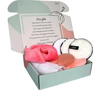 Cofanetto regalo da donna Spa per regalare a tua figlia con Messaggio Personalizzato, Set per trucchi, 7 prodotti Originale e Utile, Idea Box Regalo Benessere Compleanno, Natale, Festa della mamma