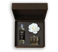 MUHA CONF. REGALO DIFFUSORE ROSA 100ml e SPRAY 100ml ACQUA E SALE CONF101