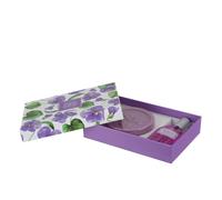 Cofanetto regalo saponetta e profumo Violetta