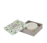 Cofanetto regalo saponetta gelsomino Botanique con piattino bianco