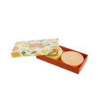 Cofanetto regalo saponette Botanique limone e arancio