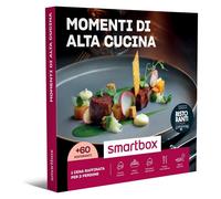 Smartbox - Cofanetto Regalo per Uomo o Donna - Momenti di Alta Cucina - Idee Regalo Originale - 1 Cena raffinata per 2 Persone