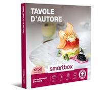 Smartbox - Cofanetto Regalo per Uomo o Donna - Tavole d'autore - Idee Regalo Originale - 1 Cena Gourmet in Raffinati ristoranti selezionati