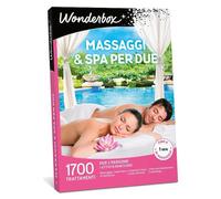 WONDERBOX cofanetto regalo - MASSAGGI & SPA PER DUE - 1800 momenti relax per 2 persone
