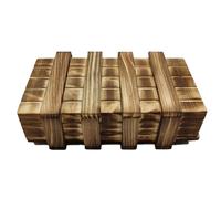 Cofanetto segreto in legno, confezione regalo puzzle, scatola di puzzle , scatola di bloccaggio, cassaforte puzzle, giocattoli di abilità motorie, puzzle con scomparti segreti, scatola di legno