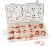 COFANETTO SET ASSORTITO RONDELLE RAME 220 PEZZI