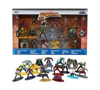 Cofanetto Spiderman - 18 figurine in metallo da 4 cm - Multicolore - Bianco - Bambino - Nouvo