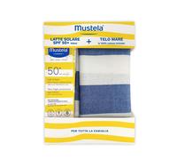 Kit Mustela Latte Solare SPF 50+ 100 ml con Telo Mare