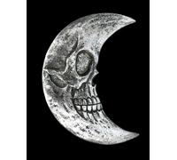 Cofanetto - Teschio Luna Argento - Alchemy Inghilterra Contenitore Monili Gotico