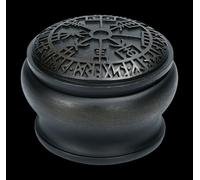 Cofanetto - Vichingo Vegivisir Nero - Alchemy Inghilterra Portagioie Scatola