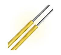 Cofano Anteriore Molle A Gas Ammortizzatori Supporti Di Sollevamento Per Toyota Per Roomy M900 2016-2024 Q.tà (2)(Yellow Carbon Fiber)