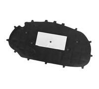 Cofano Anteriore Motore Cotone per VW per G&olf 6 GTI Cofano Anteriore Auto Isolamento Acustico Copertura Termica in Cotone(Nero)