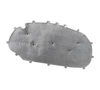 Cofano Anteriore Motore Cotone per VW per G&olf 6 GTI Cofano Anteriore Auto Isolamento Acustico Copertura Termica in Cotone(Black Aluminum)