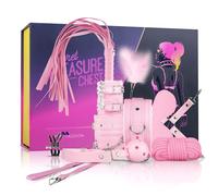 Cofanetto del Piacere Segreto - Kit BDSM Avanzato - 14 pezzi (rosa)