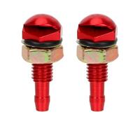 Cofano della lavatrice per la pulizia dell'auto a forma di ventaglio | Ugello per tergicristallo automatico per spruzzatore d'acqua per parabrezza anteriore(Red)
