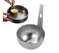 Cofano di uova in acciaio inossidabile - tazze di caldaia rotonda non abbaglianti per cucina, casa, picnic, ristorante, padella a vapore per colazione, cucina di uova, pentole multifunzionali