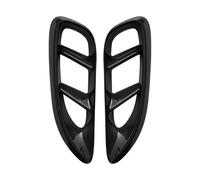 Cofano Esterno Compatibile Con Porsche 718 Per Cayman Per Boxster 2017-2021 Adesivi Decorativi Per La Copertura Dell'ingresso Dell'aria Ventilazione Laterale(Black)