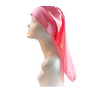 Cofano extra large foderato in raso Cofano da donna di grandi dimensioni con stampa di bellezza Cofano in raso di seta Berretti da notte for dormire Copricapo (Color : 14 Yellow, Size : Free size)