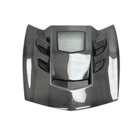 Cofano for cofano for auto in fibra di carbonio lucido stile KR-1 con vetro compatibile for Chevrolet Corvette C7 Z06