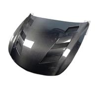 Cofano In Fibra di carbonio Aggiornamento Coperchio Della Valvola Del Motore Anteriore Compatibile for Nissan Compatibile for Infiniti G37 G37x 2D V2 Couppe Berlina 2008-2014
