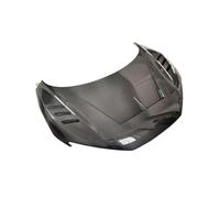 Cofano motore in fibra di carbonio stile 1016 compatibile con Audi R8 2016-2017(Single-sided carbon)