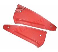 Cofano Pannello Laterale Set Acciaio Rosso Dipinta Per Massey Ferguson Trattore