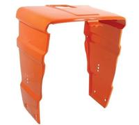 COFANO RADIATORE CON SPORTELLO SUPERIORE + CALANDRA COMPLETA TRATTORE FIAT