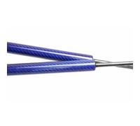Cofano Supporta Ammortizzatori Per Ford Per Fiesta ST MK8 2017-2023 Cofano Anteriore Ammortizzatori A Gas Bielle Cilindri Di Supporto Di Sollevamento Ammortizzatore(Blue carbon fiber)